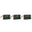 3X 12V ACID Lead Battery Capacity Indicator Charge Level LED Tester  Voltmeter 1