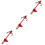 3Pièces Support Gaine Câble Accélérateur Aluminium Rouge Usage Auto 7