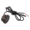 5Pièces Mini Voltmètre Digital Noir, LED Rond Pour Mesures Dc 1