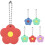 12Pièces Housses Silicone Fleurs Protection Facile Colorée 2