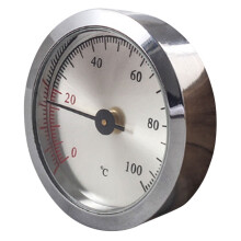 4Pièces Mini Thermomètres Métal Incrustés Précis Pour Usage