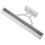 2Pièces Extension Guidon Métal Support Polyvalent Argent 1