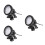 3Pièces Spot LED Noir 36 Leds Sous- Pour Aquarium 6