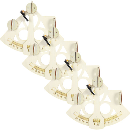 8Pièces Jouet Éducatif Bois Beige - Kit Science Navigation Scolaire