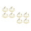 8Pièces Jouet Éducatif Bois Beige - Kit Science Navigation Scolaire 7