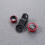 2Pièces Kit Lentilles Caméra Rouge Clip Mobile Macro Fisheye 8