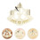 8Pièces Jouet Éducatif Bois Beige - Kit Science Navigation Scolaire 9