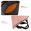 2Pièces Casque Cyclisme Rose ABS Durable Protection Mixte 7