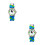 2Pièces 3D Cartoon Cadeau 3