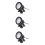 3Pièces Spot LED Noir 36 Leds Sous- Pour Aquarium 9