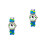 2Pièces 3D Cartoon Cadeau 9