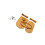 1Ensemble Kit Décoration Sac À Dos Marron Fond Cuir Et Sangles 6