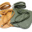 1Ensemble Kit Décoration Sac À Dos Marron Fond Cuir Et Sangles 5