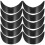 30Pièces De Casquettes Pe Noir Remplacement Chapeaux 2