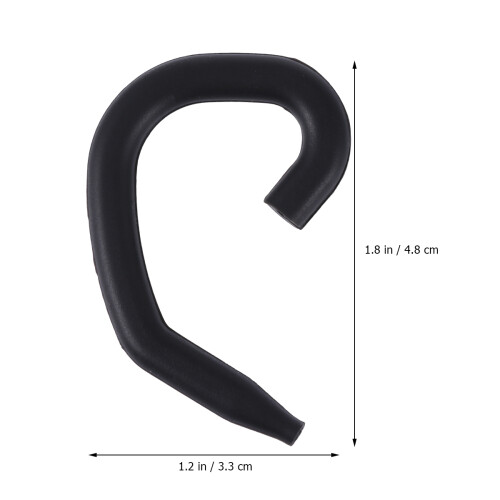 20Pièces Support Masque Silicone Noir Protection Durable 2