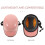 2Pièces Casque Cyclisme Rose ABS Durable Protection Mixte 8