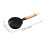 4Pièces Casserole Fonte Manche Bois Usage Cuisine 11