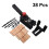 38Pièces Outils Percage Bambou Bois Pour 2