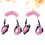 2Pièces Bracelet Anti- Rose Durable Confortable 6