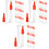 60Pièces Longues Pour Mastic, Embouts Capuchons Transparents 3