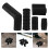 20Pièces Housse Silicone Flexible Pour Levier De Changement Noir 10