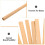 24Pièces Tubes De Bambou Pour D'abeilles, Naturel Ventilé 8