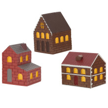 15St Miniatuur Resin Huis Kit Japanse Stijl Voor Miniatuurdorp