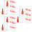 60Pièces Longues Pour Mastic, Embouts Capuchons Transparents 7