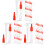 60Pièces Longues Pour Mastic, Embouts Capuchons Transparents 2