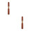 2Pièces Accessoire Instruments Bois Marron Répare Bosse Cuivres 7