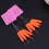 2Pièces Bobbers De Orange Durable Pour Toutes 5