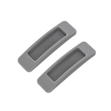 6Ensembles Poignées De Porte Coulissante Adhésives Antidérapantes Gris