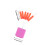 2Pièces Bobbers De Orange Durable Pour Toutes 2