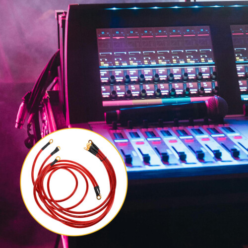 20Pièces Câbles Audio De Remplacement Rouge Pour Stéréo 2