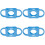 4Pièces Poignées Grip Silicone Pour Bébé Faciles À Fixer 7