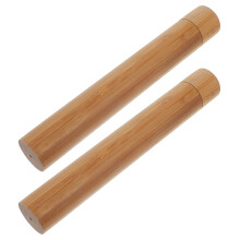 10Pièces Tube Porte-Affiches Bambou Khaki Pour Et Maison