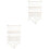 2Pièces Support En Coton Bois Pour Peluches Jouets 4