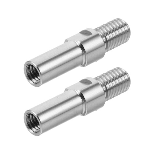6Pièces Boulons Levier Alliage Argent Compatible