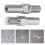 6Pièces Boulons Levier Alliage Argent Compatible 9