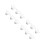 120Pièces Aiguilles Machine Acier Inoxydable Pour Coton 8