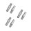 6Pièces Boulons Levier Alliage Argent Compatible 5