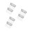 12Pièces Support Métal Compact Pour Petit Animal Couleur Mixte 6