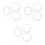 9Pièces Tubes De Remplacement Mousse Spray Plastique Usage DIY 7