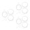 9Pièces Tubes De Remplacement Mousse Spray Plastique Usage DIY 4