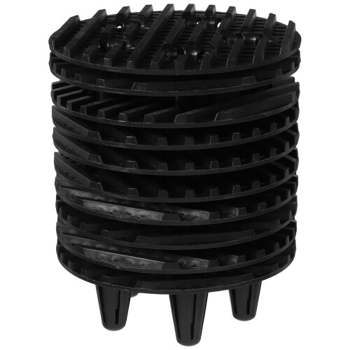 20Pièces Support Pot De En Plastique Noir Durable Pour Jardin 2