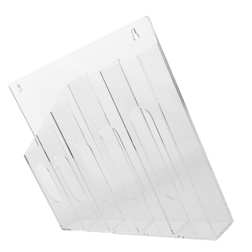4Pièces Support Pailles Transparent En Pour Bar Cuisine 1
