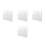 4Pièces Support Pailles Transparent En Pour Bar Cuisine 8
