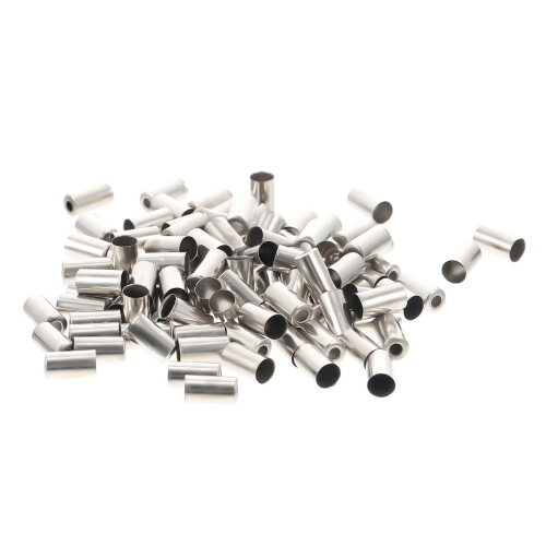 300Pièces Embouts Fins Câble Résistants Argent 1