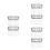 12Pièces Support Métal Compact Pour Petit Animal Couleur Mixte 4