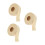 3Pièces Rouleaux Khaki Pulpe Bois Usage 7